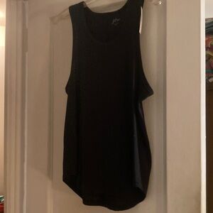 J. Crew Black Scoop Neck Sleeveless Tank